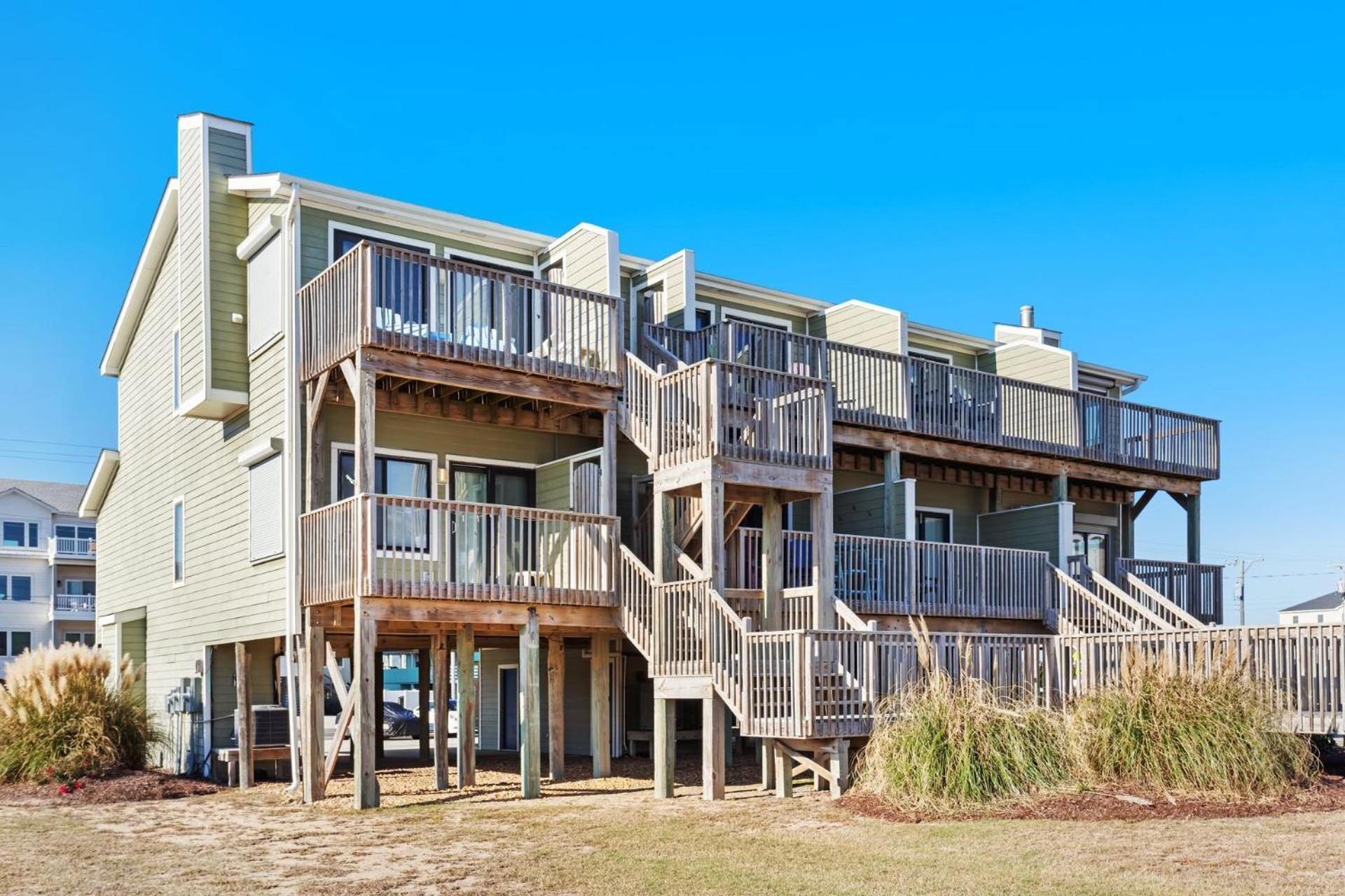 Sw16 Seawalk 16 Semi-Oceanfront Vila Kill Devil Hills Exterior foto